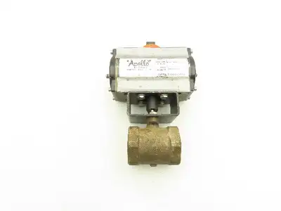 Milwaukee 1-1/2" Threaded Butterfly Valve w/Pneumatic Actuator RPA250