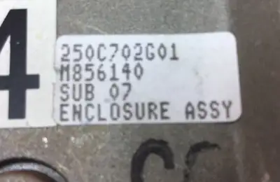 WESTINGHOUSE 250C702G01 TAP BOX NL840 NUMALOGIC 4A
