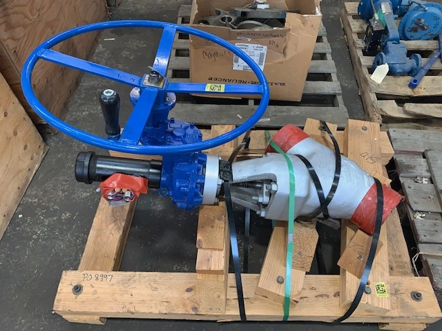 4"-2900# Flowserve Globe  Valve Hand wheel operated , Unused Condition