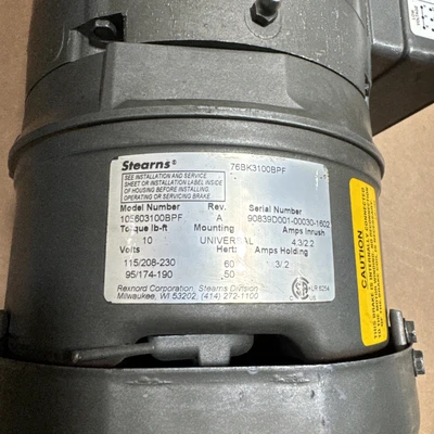USED Baldor VBM3558T 76BK3100BPF