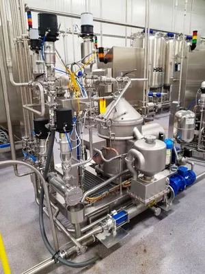 (3) SPX Seital SE 161 EIX-Q3P2 hermetic juice clarifier skids, 304SS.