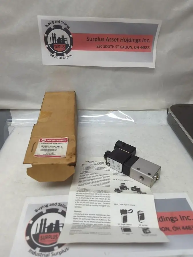 New | in-Stock NORGREN 2630670E-0162N-G Solenoid Valves | Surplus Asset Holdings #1204236