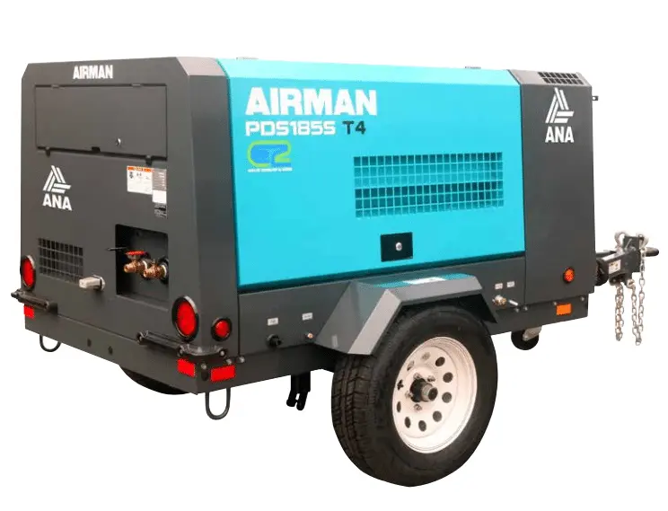 Used AIRMAN PDS185S Air Compressors, Portable Saskatchewan CA | Certified Sales and Rentals #1558044
