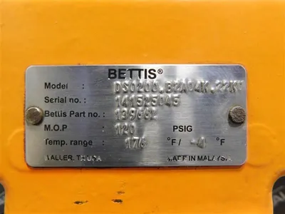 USED BETTIS DS0200.B2A04K.22K0