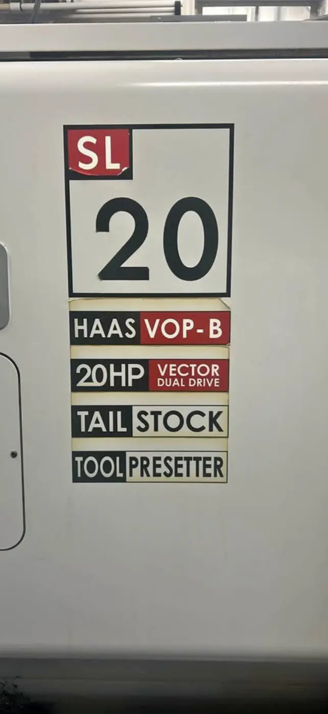 Used 2007 HAAS SL-20 CNC Lathes Ohio US | Toolquip, Inc. #1336399