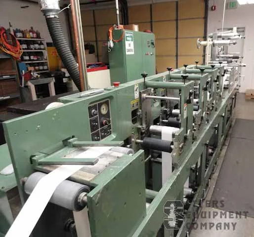 Used 1978 MARK ANDY 2100 Flexo Printing Presses Kansas US | Styers Equipment Company #292599