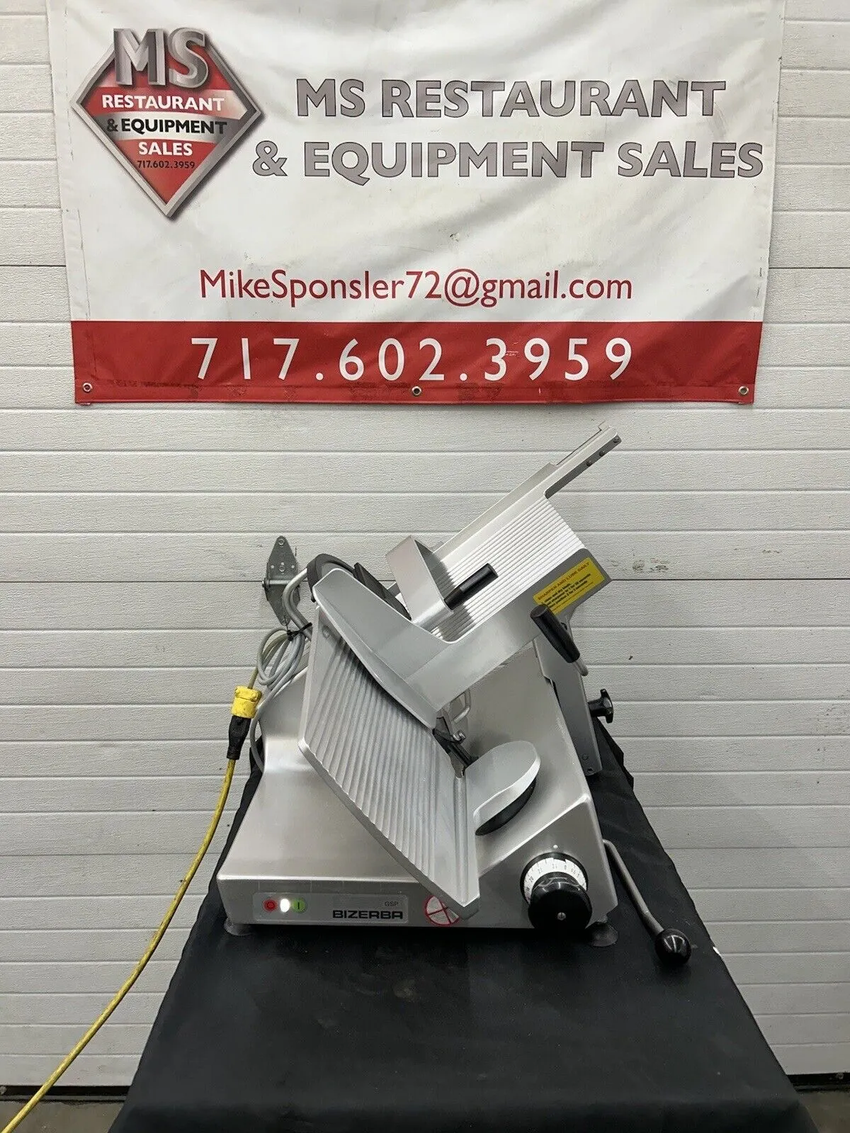 Bizerba GSP H Manual Deli Slicer Fully Refurbished Works Great