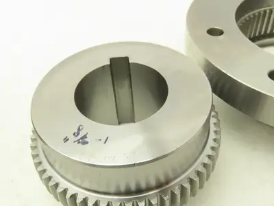 Ameridrives F201.5 EB FB 1-5/8 1-3/4 Gear Coupling Sleeves & Hubs Set w Hardware