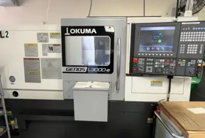 2021 OKUMA GENOS L3000-E CNC Lathes | Toolquip, Inc. (1)
