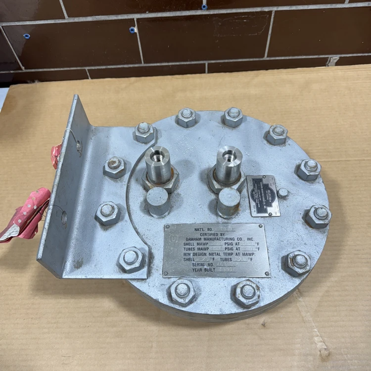 New | in-Stock Graham / Heliflow 8S4C-12 Heat Exchangers Indiana US | J&J Industrial Supply #525726