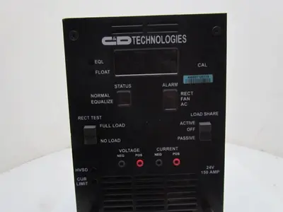 C & D HFM24BC150 100.7520.24A Modular Power Rectifier 24V 150 Amp 183-264VAC