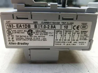 USED ALLEN BRADLEY 193EA1DB
