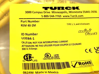 NEW TURCK U2084-1