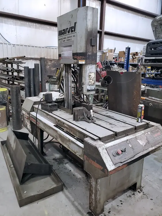 Used 2012 MARVEL Series 8 Mark II Vertical Band Saws Illinois US | Machine Tool Bids #496517