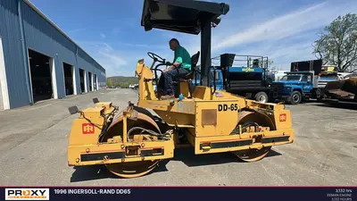 Used 1996 INGERSOLL-RAND DD65 Tandem Rollers New Jersey US | Proxy Equipment #1426016