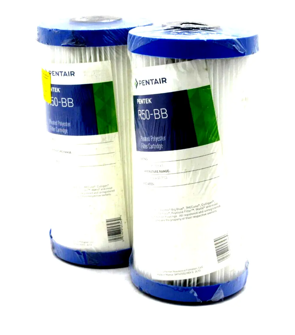 NEW LOT OF 2 PENTAIR R50-BB FILTER CARTRIDGE R50BB