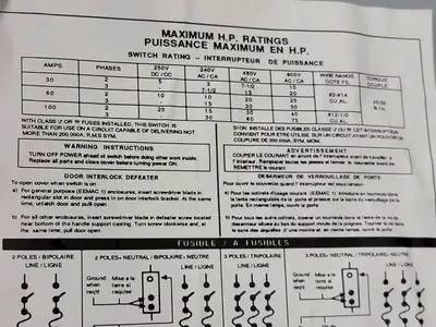 USED WESTINGHOUSE NHU363