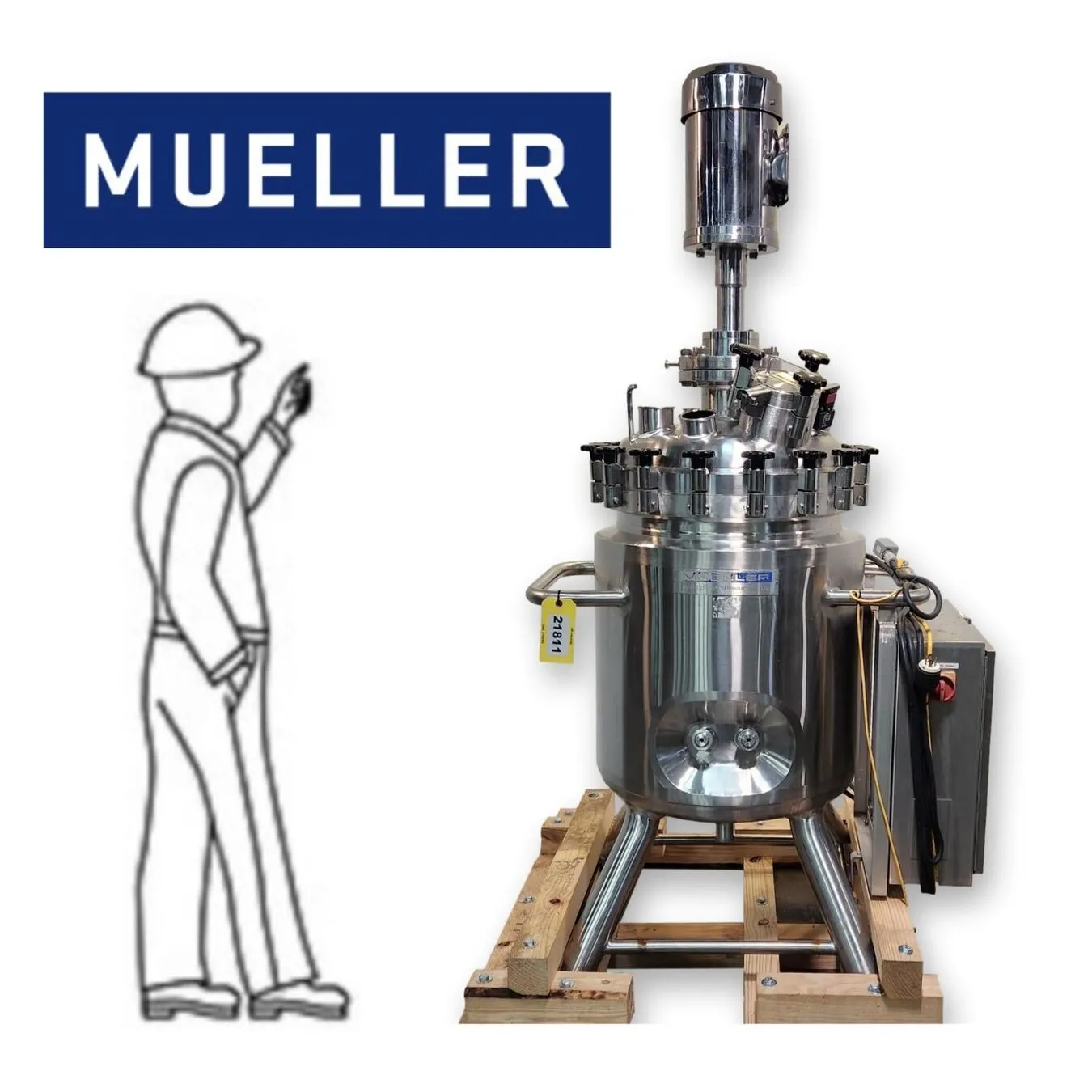 Used PAUL MUELLER COMPANY _UNKNOWN_ Stainless Steel Tanks West Virginia US | JM Industrial #1466035
