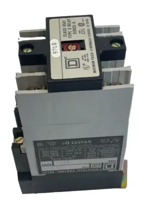NEW SQUARE D 8501-X060V02 AC CONTROL RELAY SER. A 8501X060V02