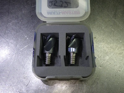 Iscar T12 20mm 4 Flute carbide Endmill Heads QTY2 MM EC200A15R0.5-T12 908 (LOC430)