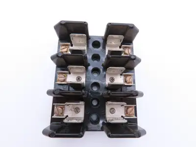 Bussmann J60030 11218 Fuse Block Panel Mount Class J 3 Pole 30A 600V Lot of 9