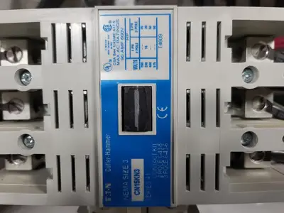 30hp, 600V, 100A, FVNR Starter, Size 3