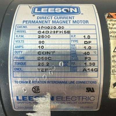 USED Leeson 108020.00
