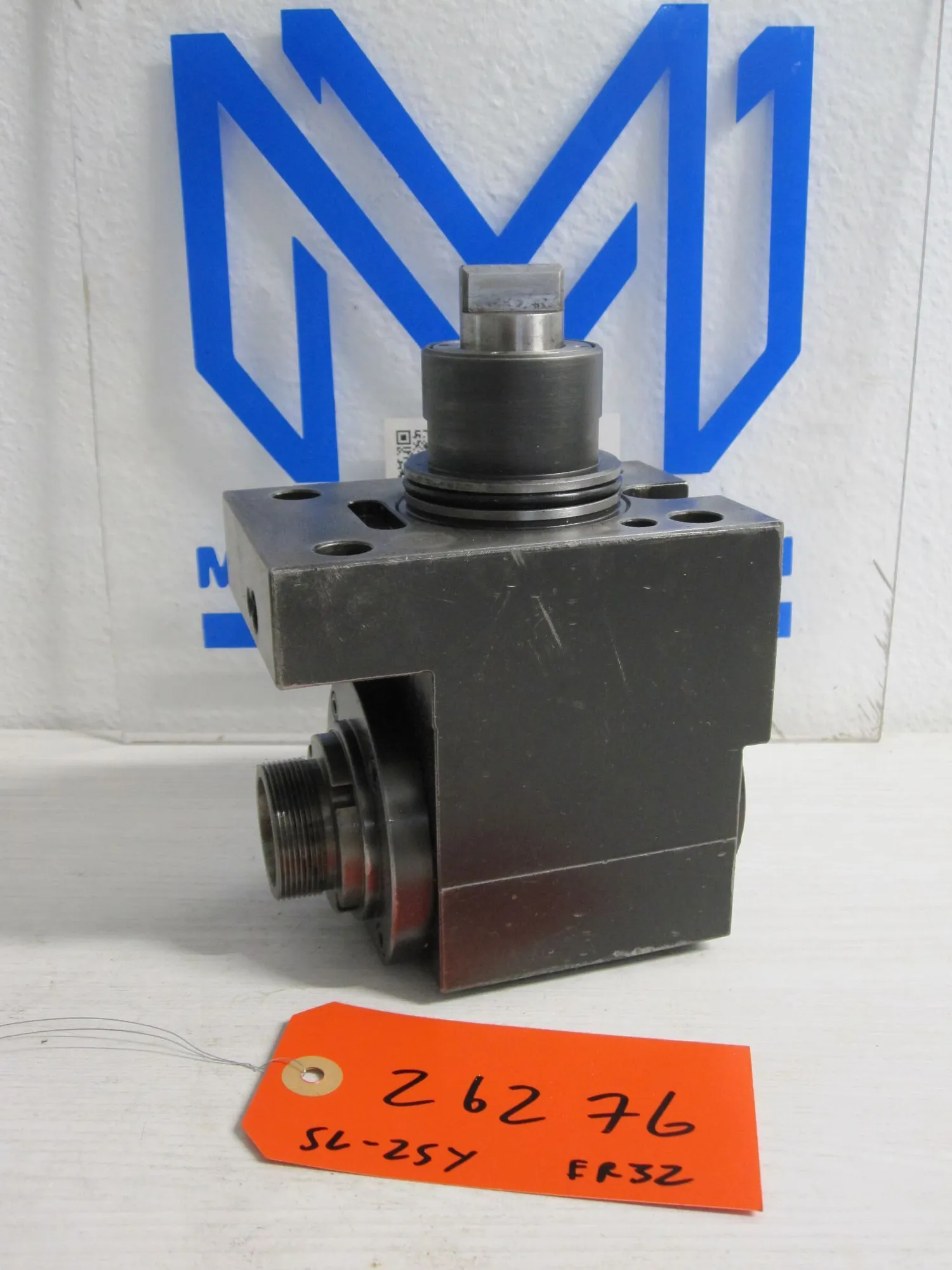 DMG Mori Seiki SL-25Y ER32 Right Angle 90 Degree Live Driven Tool Holder