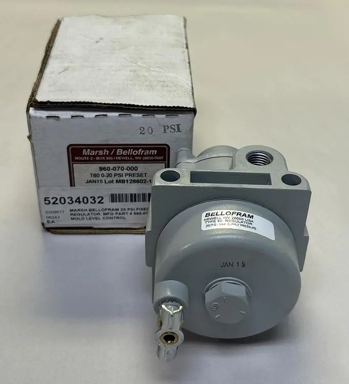 New | in-Stock MARSH BELLOFRAM 960-070-000 Solenoid Regulators Ohio US | Surplus Asset Holdings #1238353