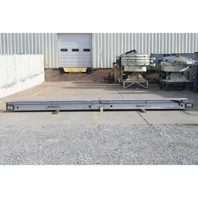 Used 16" Wide x 19'-8" Long Miniveyor Portable Cleated Belt Conveyor