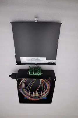 Black Box JPM398A JPM39 Series DIN Rail Mini Fiber Enclosure STOCK K-1117-A