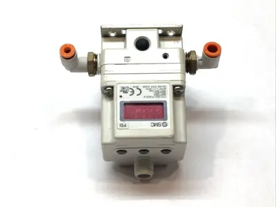 Used SMC Electro-Pneumatic Regulator1/4" NPT Ports Air Pressure Regulators Michigan US | Maverick Industrial Sales #1389696