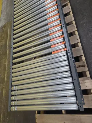 New | in-Stock 2018 INTELLIGRATED LIVE ROLLER CONVEYOR - V-BELT Roller Conveyors Wisconsin US | Packer City Sales #1297897