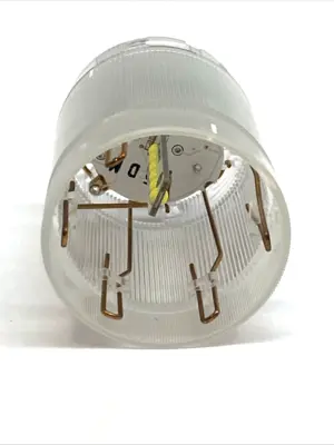 USED WERMA CLEAR LED PERMANENT STACKLIGHT MODULE 24V AC/DC KS50