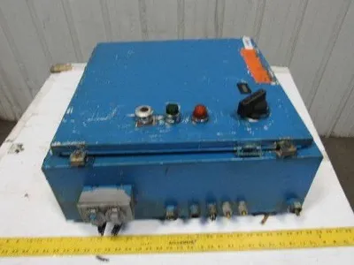 Hoffman Allen Bradley 24x24x8" Electrical Enclosure PLC Extras Controls