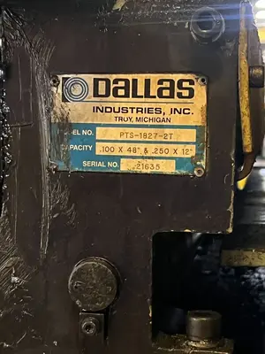 DALLAS 40,000LB X 48" X .100" Coil Feed Lines | Timco, Inc. (18)