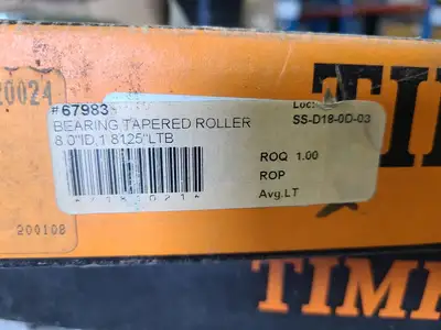 NEW TIMKEN 67983