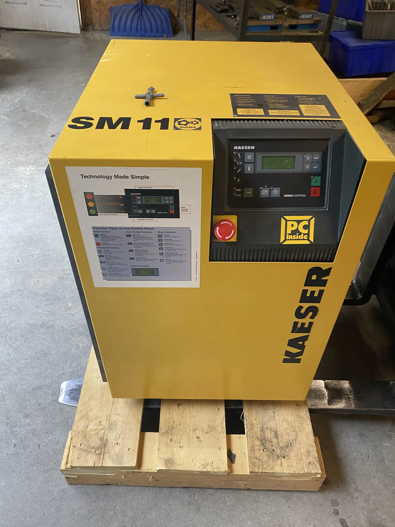 USED 2004 KAESER SM 11