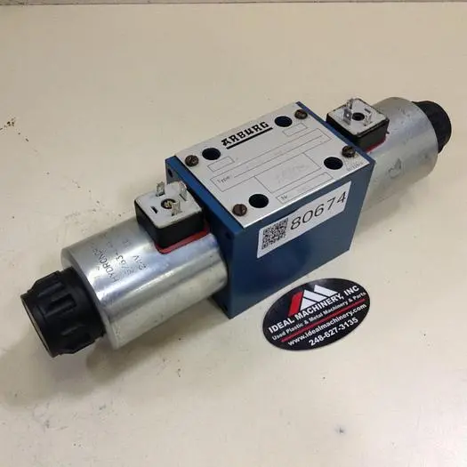 Used ARBURG 54WE10J32/CG24N9K4SO301 Valves/Fittings Michigan US | Ideal Machinery #704036
