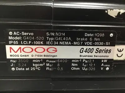 USED MOOG G404-520