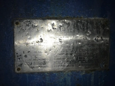 (4) Podbielniak D-36 (D-900) centrifugal contactors, 316L SS.