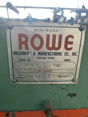 USED ROWE 810