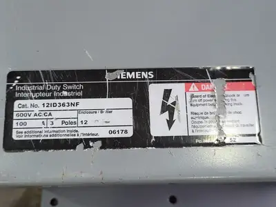 USED SIEMENS 12ID363NF