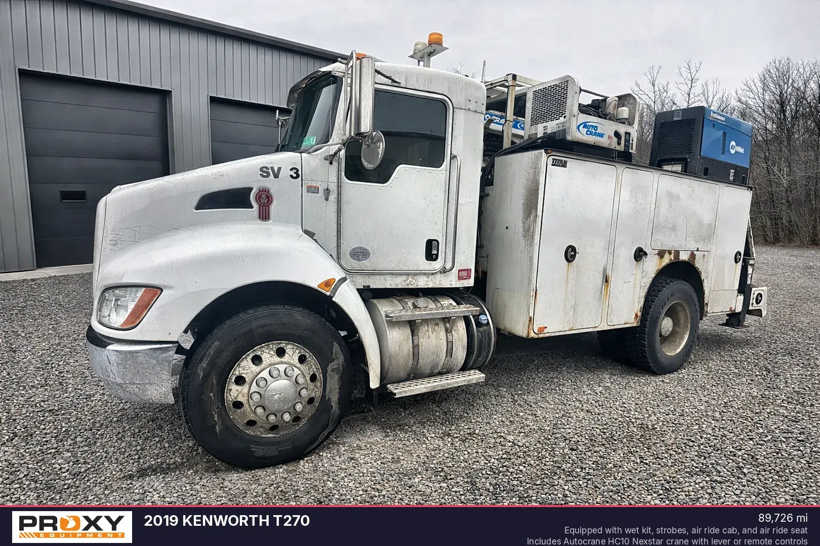 Used 2019 KENWORTH T270 Truck-Mounted Cranes Ohio US | Proxy Equipment #1385356