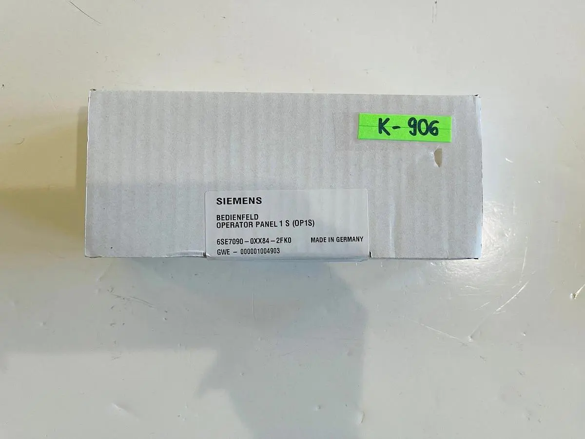 New Sealed Siemens PLC 6SE7090-0XX84-2FK0 #K-906