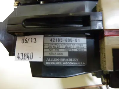 USED ALLEN BRADLEY 509-BOD SER B W47