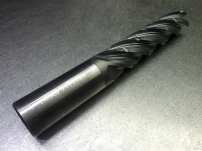 IMCO 1" 5 Flute Carbide CR Endmill 1" Shank .030" R 61451 (LOC2246)