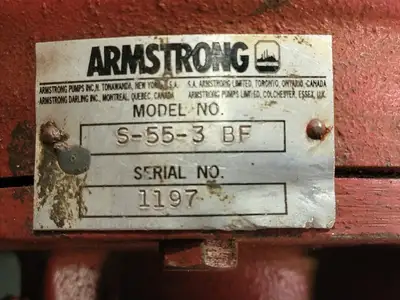 USED ARMSTRONG S-55-3 BF