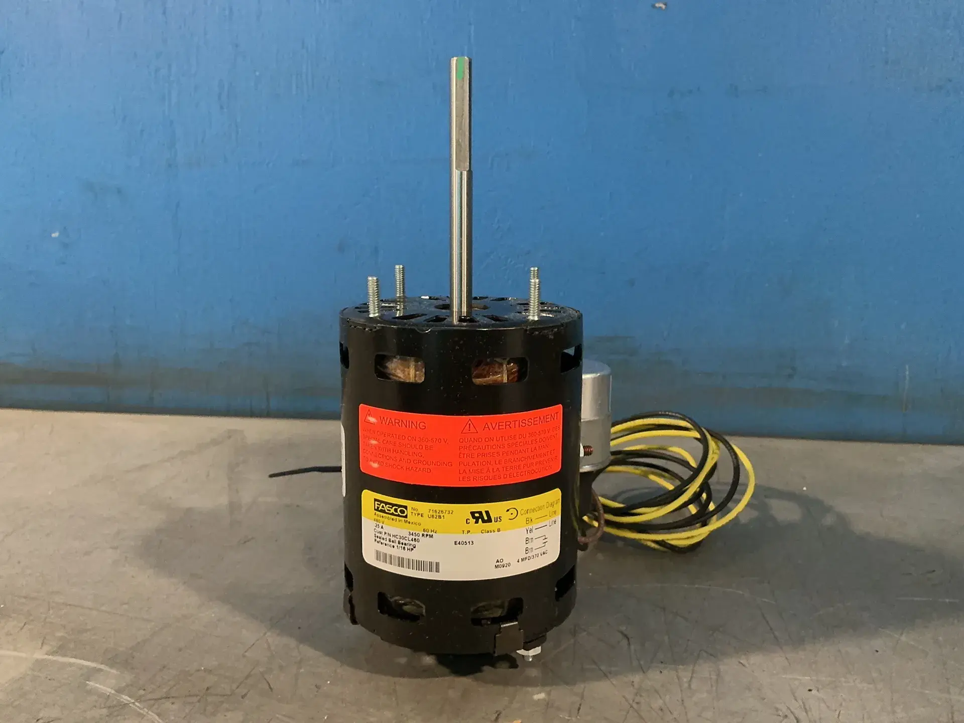 Used FASCO 71626732 Motors (misc) Ohio US | HGR 24 #1556766