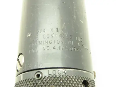 Ace Control A 3/4 x 3 Adjustable Shock Absorber 3/4"Bore 3"Str. 1/2"Rod LOT OF 2